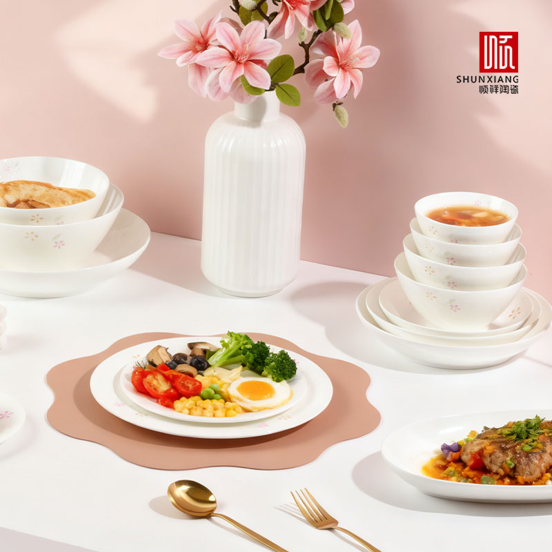 拾花记骨瓷餐具